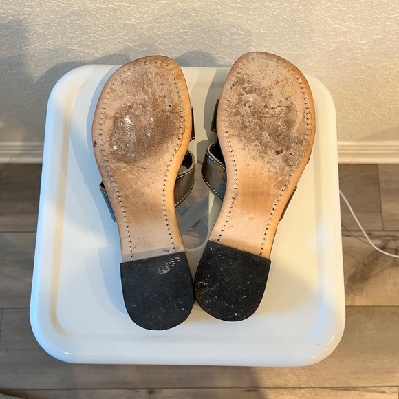 Freebird Sawyer flat sandals, size 7 - Olive  - Picture 2 of 3